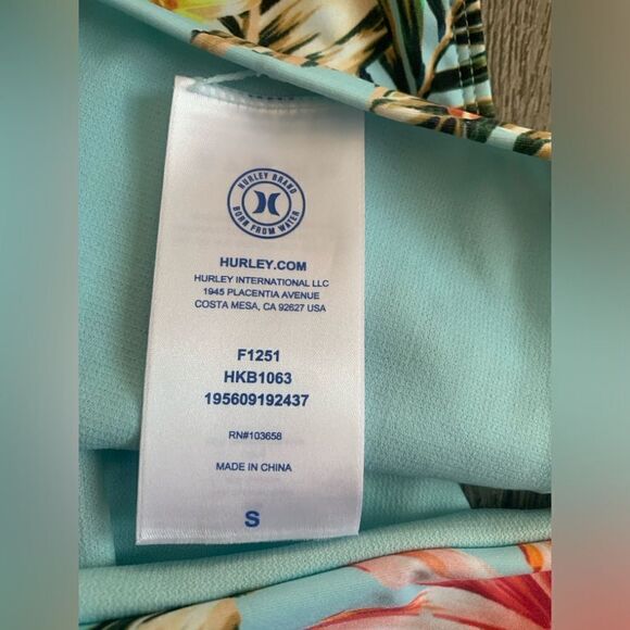 Hurley woman’s floral print bikini bottom - Picture 3 of 4